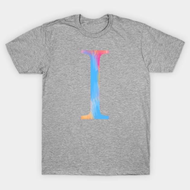 Sunrise Iota Letter T-Shirt by AdventureFinder